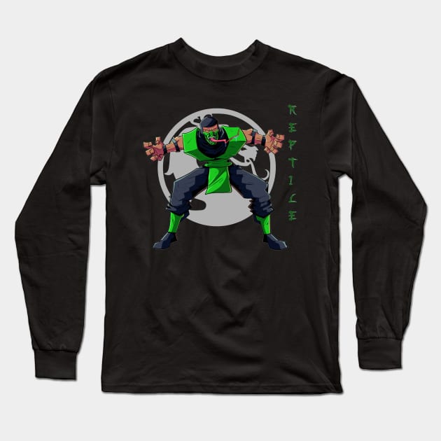 reptile Long Sleeve T-Shirt by dubcarnage